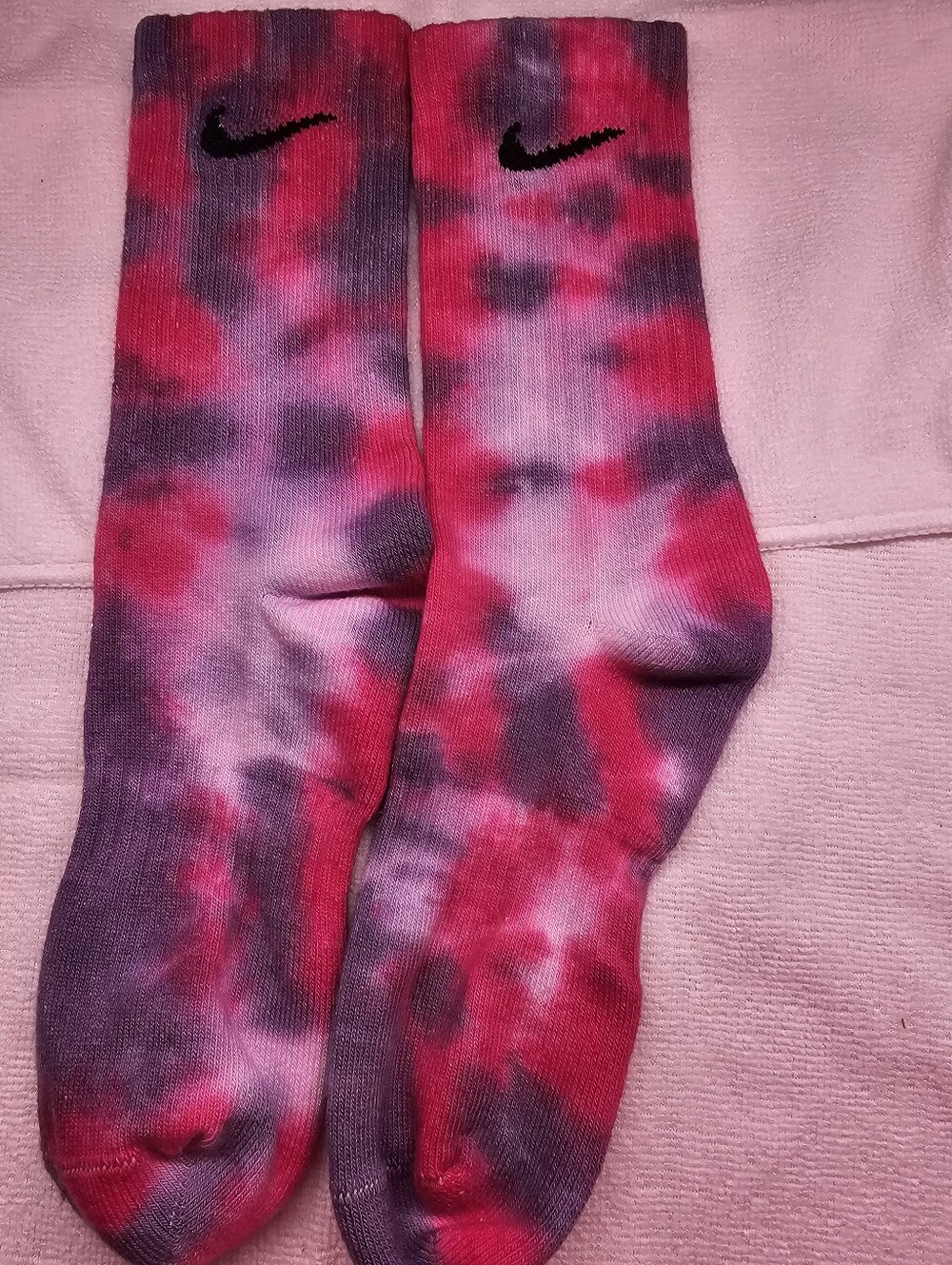 Nike Socks Custom Tie Dye 🌙✨️Galaxy Dreams🌙✨️